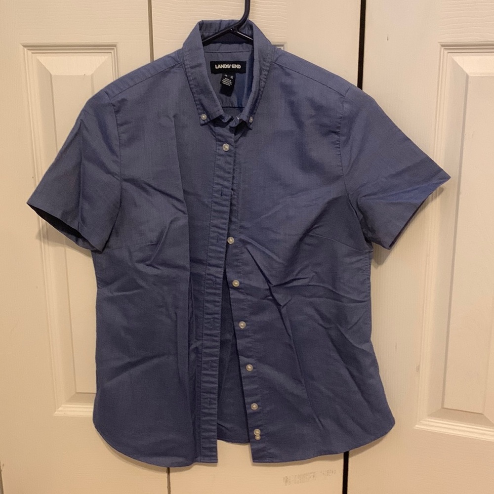 2 Woman’s shirt sleeve button down shirt each price listed below